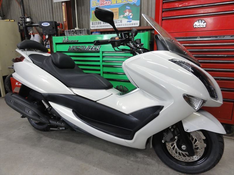 SG20J マジェスティ250☆黒じゃないよ！！紫メタリックです