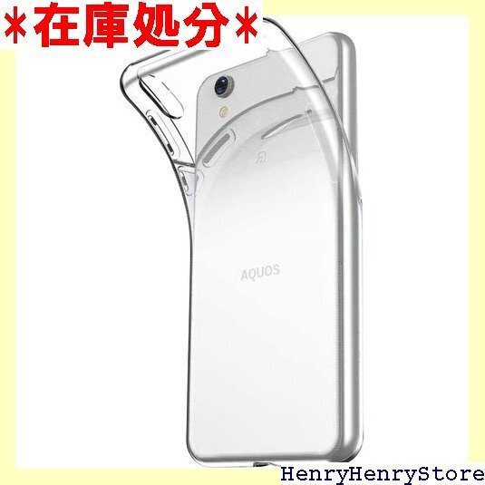AQUOS Sense3 ケース SH-M12 SIM スマホケース カバー 薄型 軽量 透明 TPU クリア 421