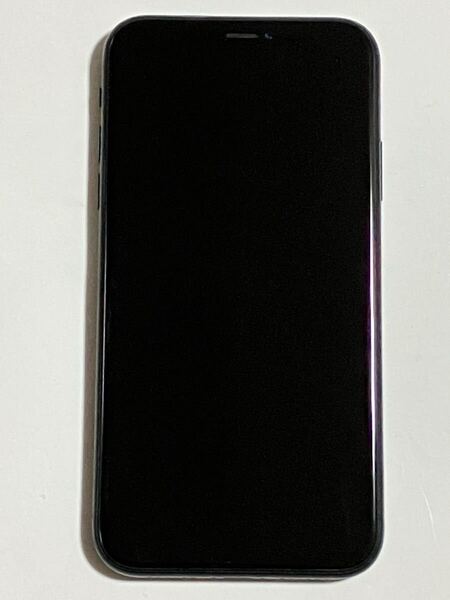 外観良品 SIMフリー iPhoneXR 128GB 84% ブラック 判定 ○ XR アイフォン スマートフォン 送料無料 iPhone XR スマホ