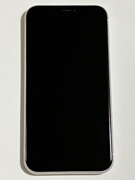 良品 SIMフリー iPhoneXR 128GB 80% ホワイト 判定 ○ XR アイフォン スマートフォン 送料無料 iPhone XR スマホ