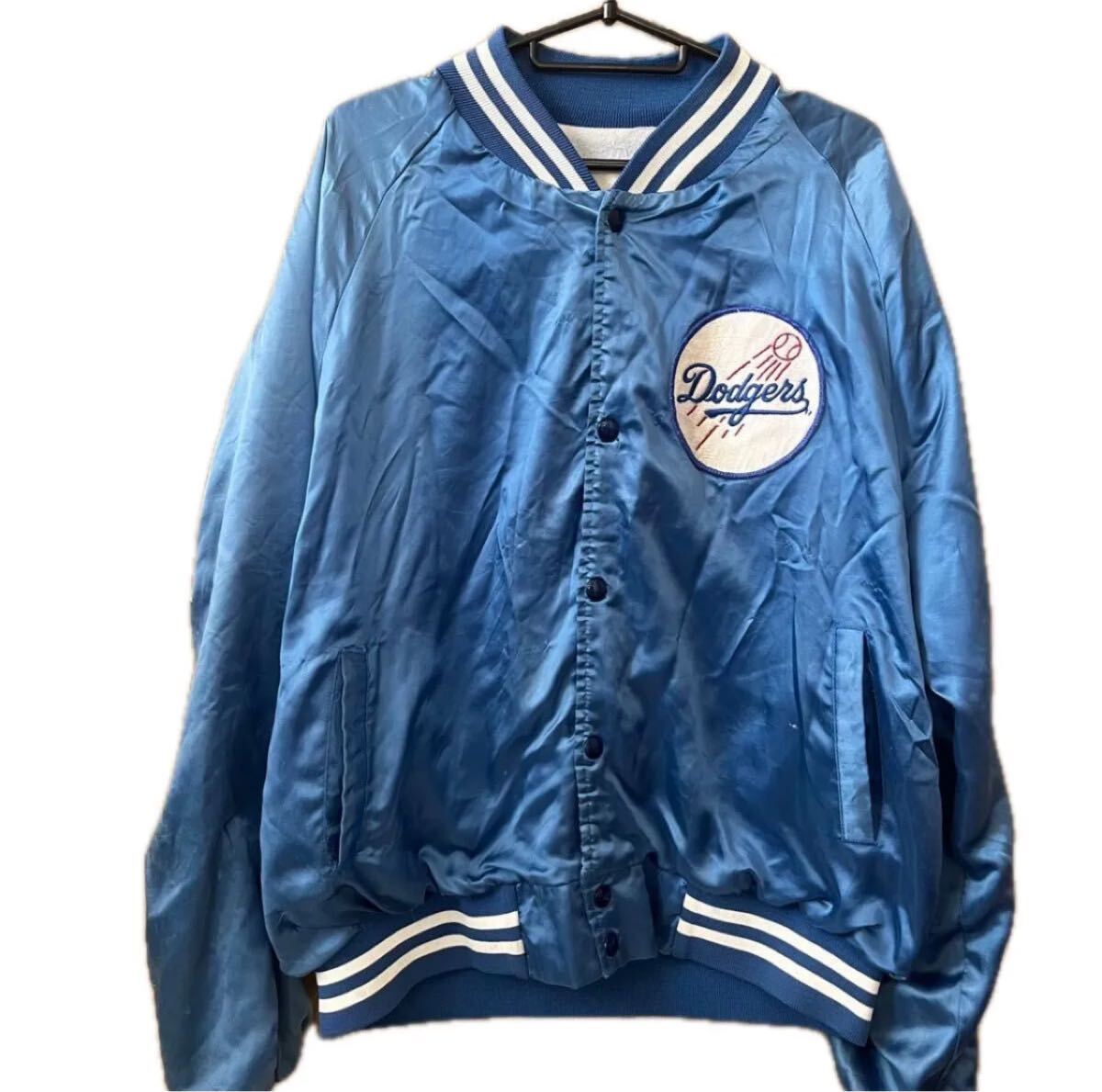セール】Vintage satin gather blouson / ヴィンテージサテン