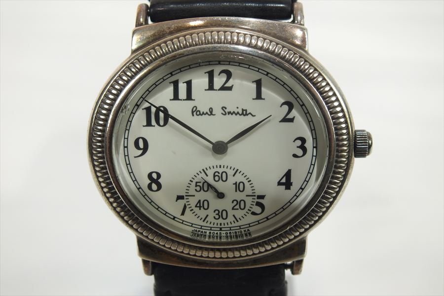 ポールスミス 時計 ダイアル 1036-T024807 稼動品