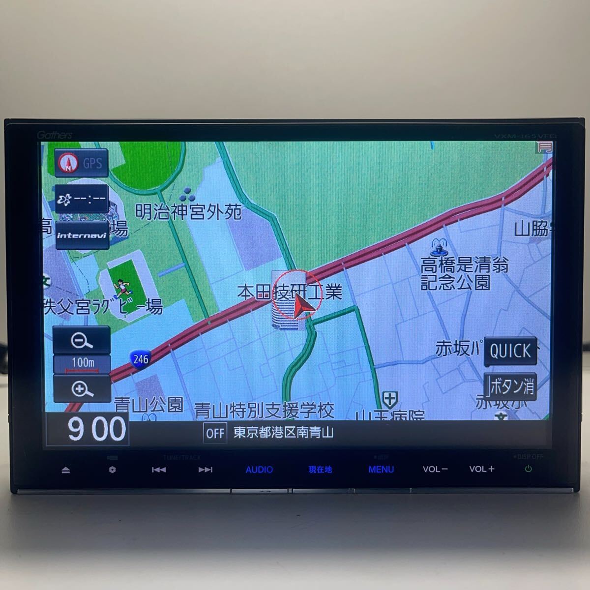 Gathers カーナビ VXM-165VFEi 8インチ 地図データ2017年 Yahoo!オークション -「vxm-165 地図」の落札相場・落札価格