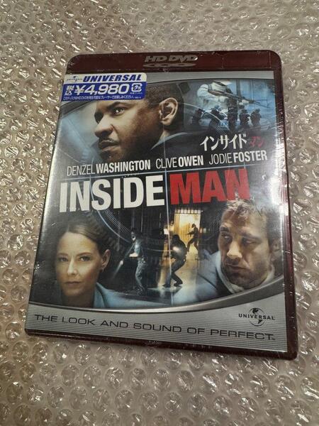 HD-DVD 国内版 インサイドマン / Inside Man 新品未開封 状態綺麗 HDDVD HD DVD 送料無料 同梱可