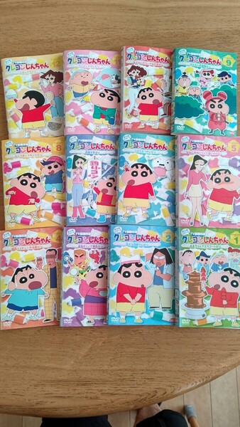 クレヨンしんちゃん DVD 第10期 12枚 レンタル落ち 送料無料