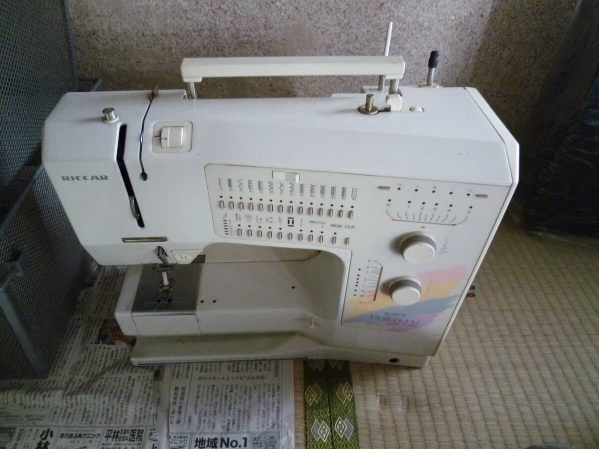 2025年最新】Yahoo!オークション -リッカー ミシン(本体)の中古
