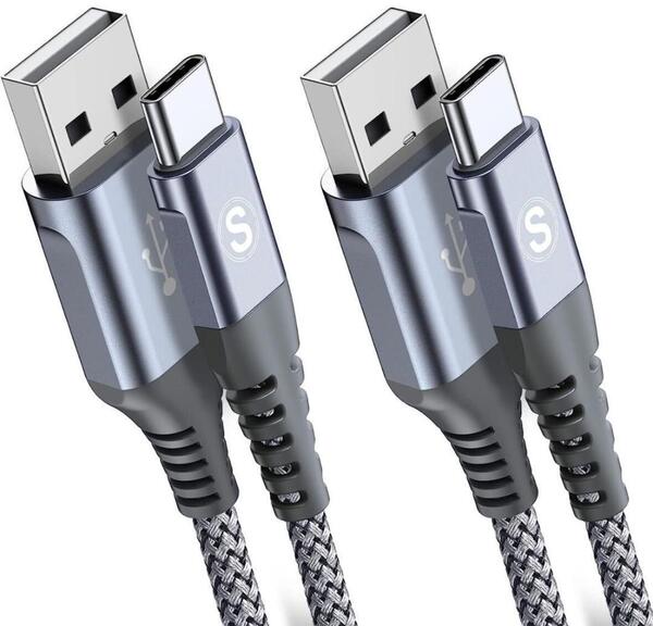 2M / 3本セット USB Type C ケーブル 急速充電 充電ケーブル