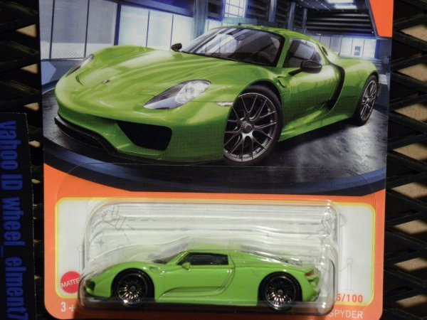 ミニチャンプス 1/43 ポルシェ 918 スパイダー MINICHAMPS