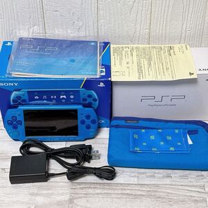PSP プレイステーション・ポータブル PSP-3000 バリューパック スカイブルー/マリンブルー