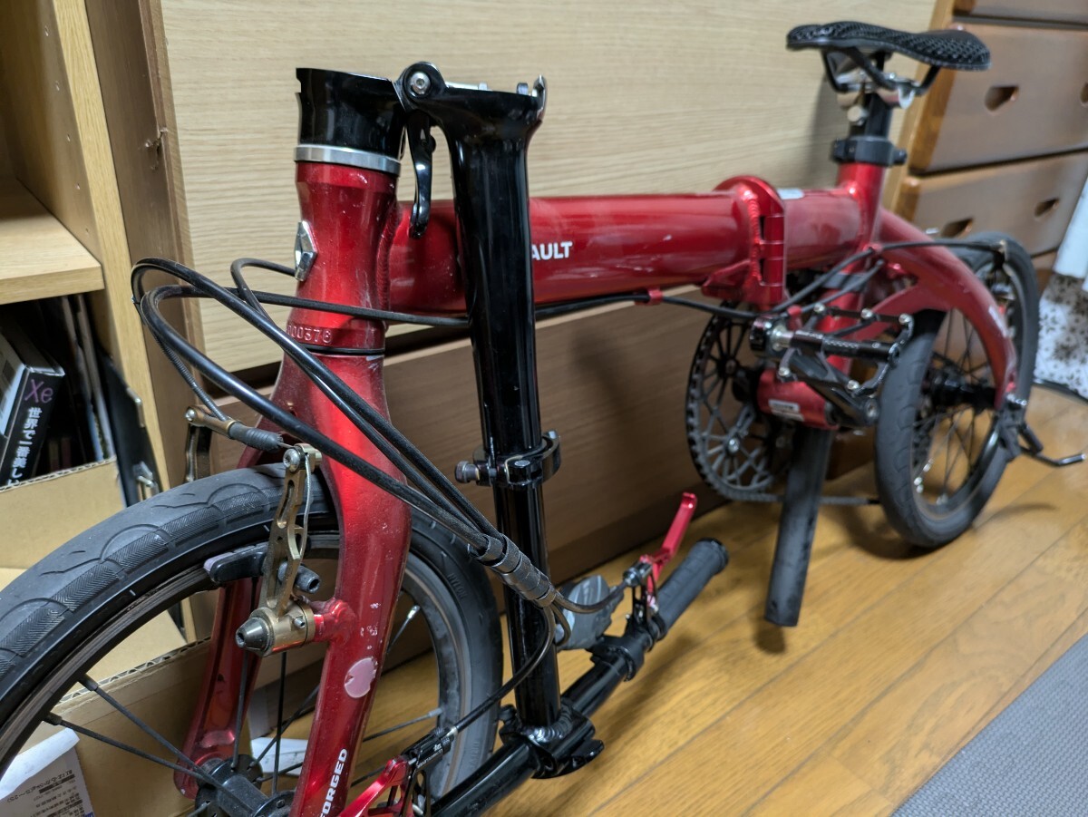 Yahoo!オークション -「renault ルノー 折り畳み自転車」(車体 Yahoo!オークション -「renault ルノー 折り畳み自転車」(車体