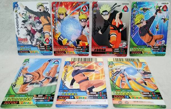 NARUTO ナルト疾風伝 ナルティメットクロス うずまきナルト 7種 まとめて セット NX-SPⅠ NXP-009 NXP-005 NX-192 NX-001 NX-145 NX-MAC001