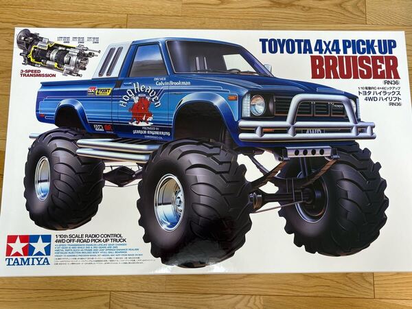 タミヤ 1/10RC トヨタ ハイラックス4WD BRUISER ハイリフト(RN36)TOYOTA