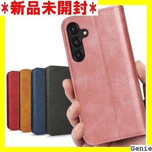 S25 galaxy ケース 手帳型 Galaxy S ース スマホケース カード入れ スタンド レトロ ピンク 83