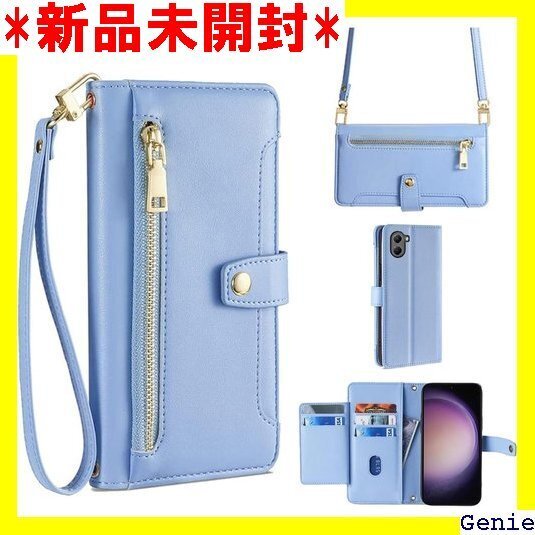 FOR Xiaomi Poco X7 Pro ケース ード収納 スタンド機能 マグネット式 PUレザー ブルー 77