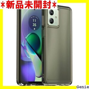 Moto G64 5G 用 ケース クリア G64Y 明 薄型 黄変防止 滑り防止 グレー 16-G64-02 36