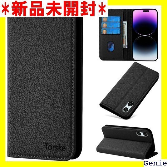 Torske Xperia 10 VI SO-52E VI ケース 6.1インチ対応 携帯カバー - ブラック 98