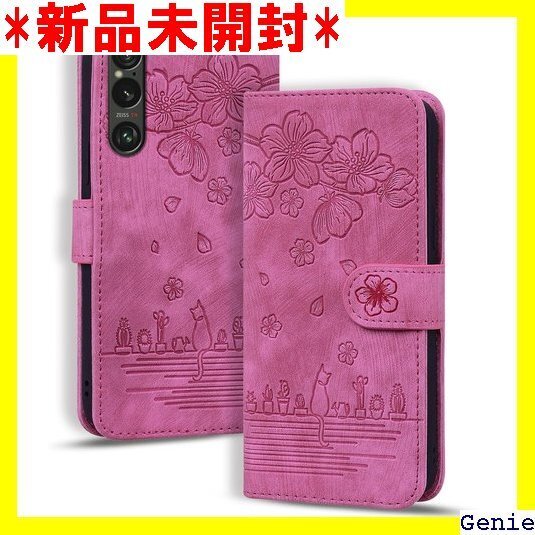 xperia 1 vi so-51e 手帳型ケース x so-51e ケース 携帯ケース sog13ローズピンク 56