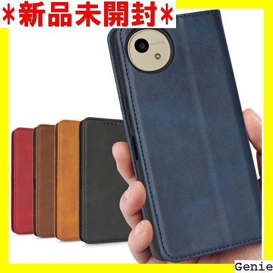 AQUOS wish4 ケース 手帳型 ウィッシュ4 rCase スマホケース 落ち着いた色 レトロ ネイビー 39