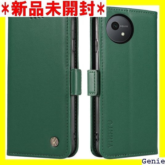 AQUOS wish4 ケース 手帳型 SH-52E AQUOS wish4 SH-52E対応 レトログリーン 99