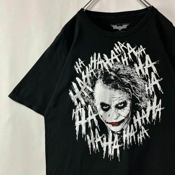 ジョーカー ダークナイト Tシャツ ヒースレジャー バットマン ブラック Mサイズ