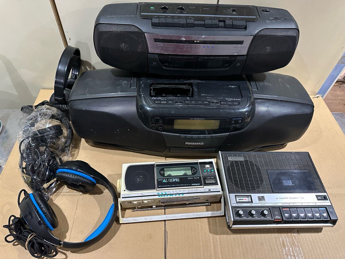 Yahoo!オークション -「victor rc」(ラジカセ) (カセットデッキ