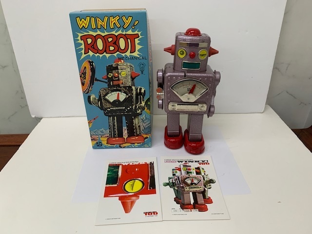 Yahoo!オークション -「ゼンマイロボット」(ブリキ) (ビンテージ Yahoo!オークション -「ゼンマイロボット」(ブリキ) (ビンテージ