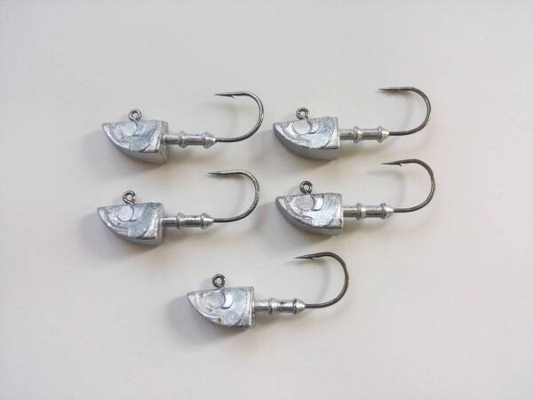 魚の頭 ジグヘッド 20g 5個セット カサゴ ガシラ ソイ ハタ クエ ミーバイ アコウ 3D リアル ショア オフショア フラット