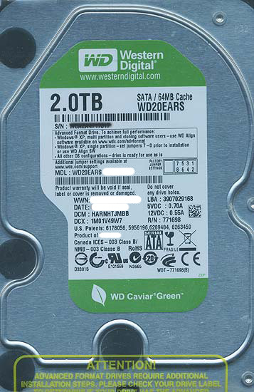 2025年最新】Yahoo!オークション -wd20earsの中古品・新品・未 2025年最新】Yahoo!オークション -wd20earsの中古品・新品・未