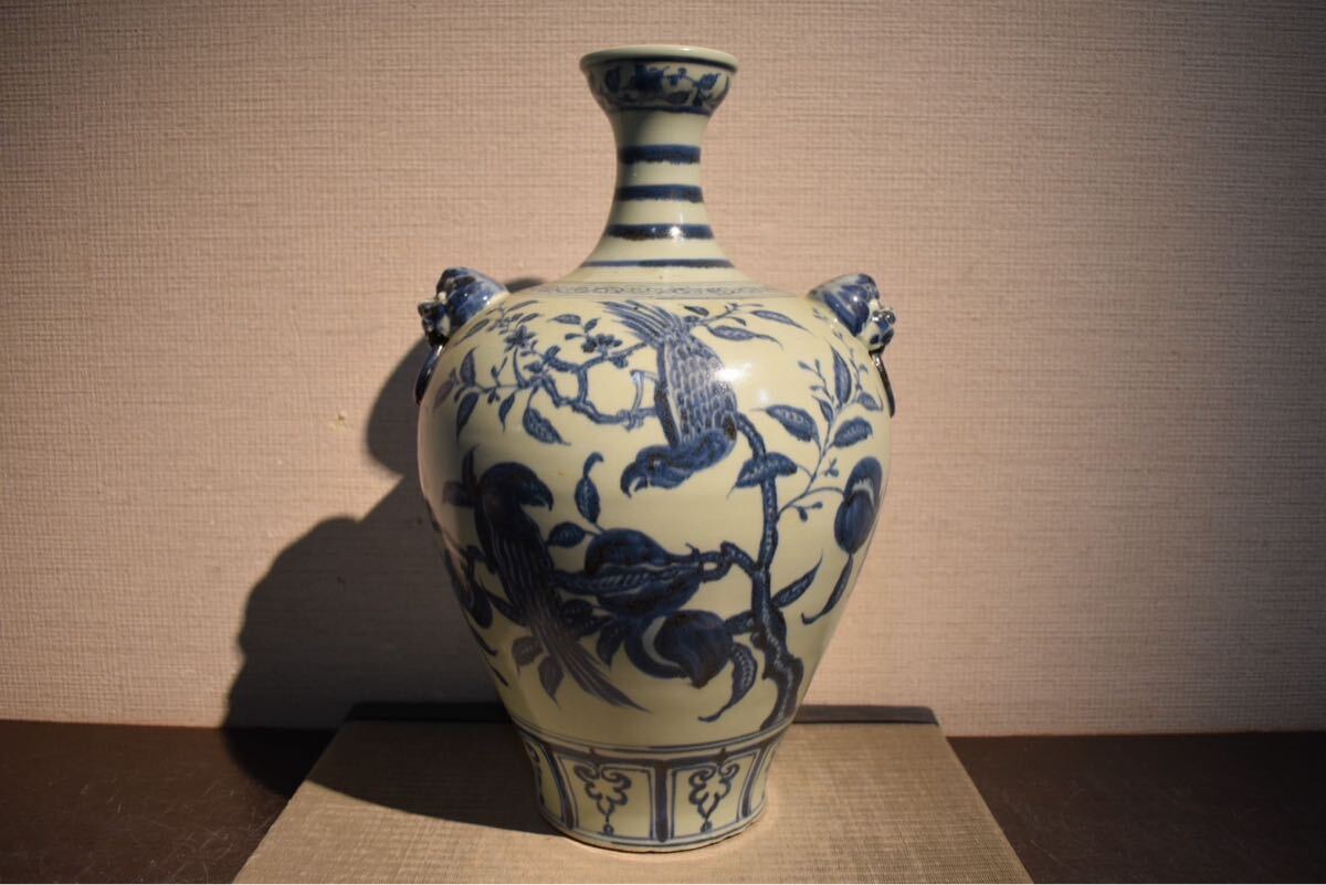 Yahoo!オークション -「骨董品 壺」(染付) (骨董陶磁器一般)の