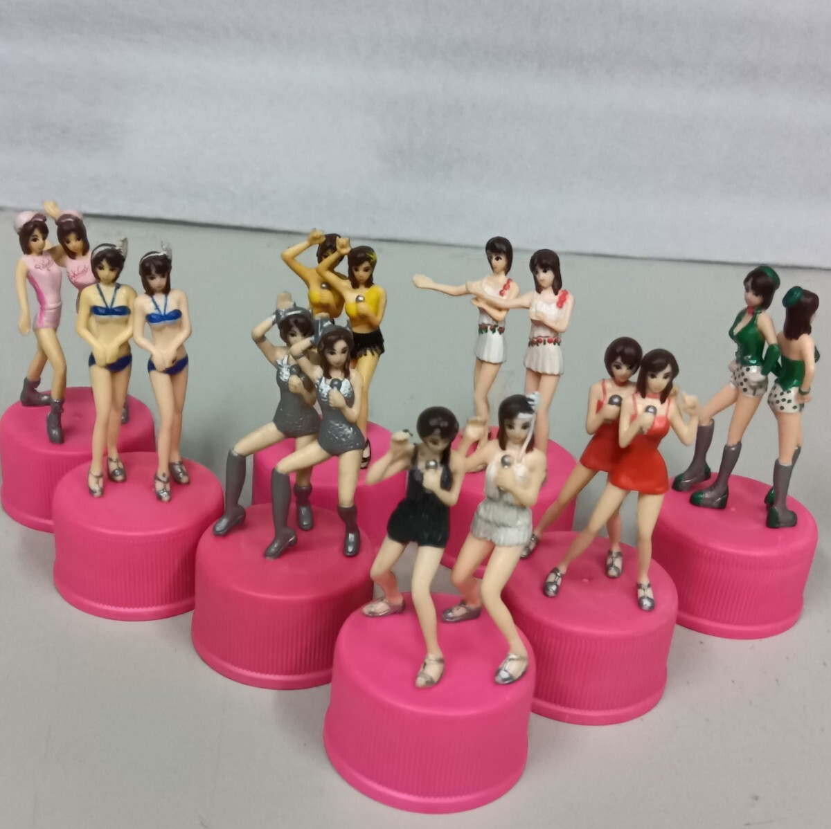 セブンイレブン：ピンクレディーボトルキャップコレクション