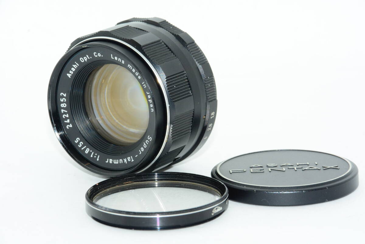 【完動品】PENTAX SPF /S-M-C TAKUMAR 55mm F1.8 Pentax SPF+SMC Takumar 55 f1.8 完動極美品 完動品