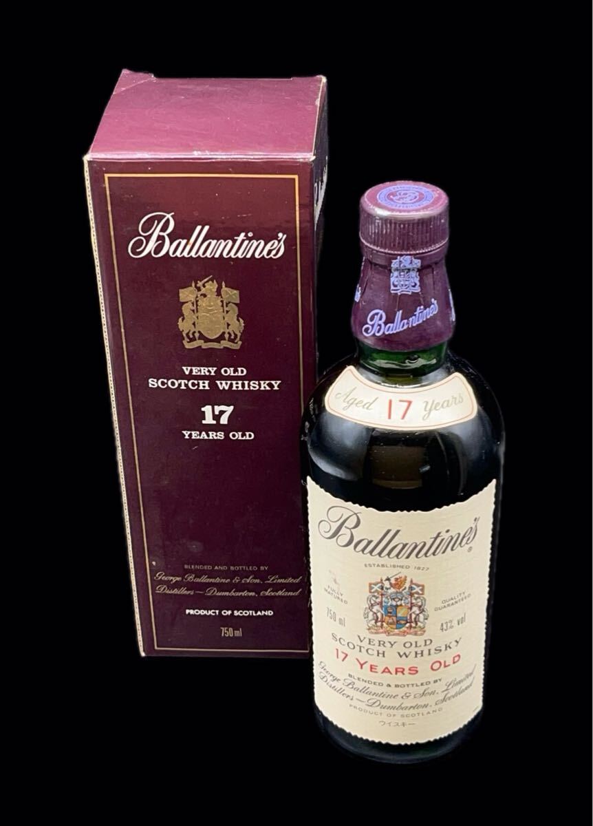 【未開栓】 バランタイン ウイスキー 30年 21年 17年 3本セット 外箱付 ベリーオールド スコッチ SCOTCHWHISKY　 Ballantine -194-