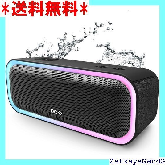☆★☆ DOSS SoundBox Pro Bluetooth Aux/TFカード対応/風呂/アオトドア適用 ブラック 34