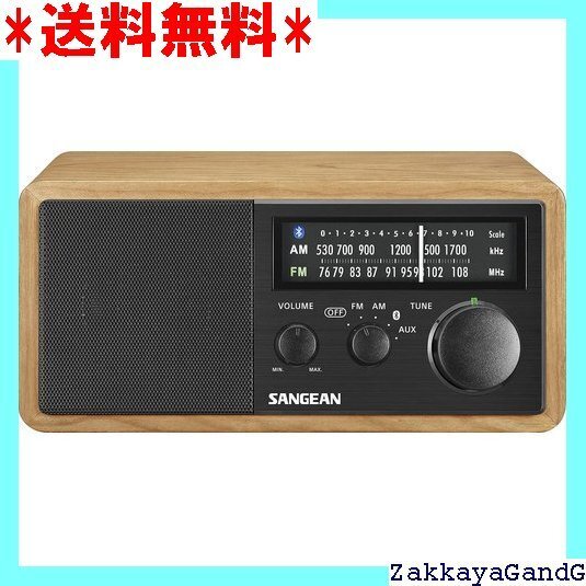 ☆★☆ SANGEAN FM/AMラジオ対応 ブルートゥースス チェリー/ブラック WR-302 Bluetooth対応 127