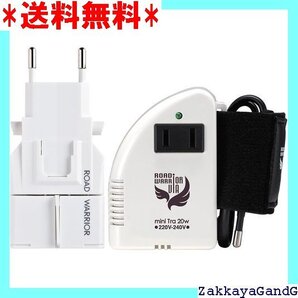 ☆★☆ 城下工業海外用小型変圧器 AC220-240V地域 2 器+電源変換アダプターセット 例外承認済 RWG3042 35