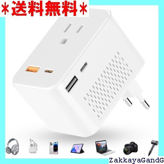 ☆★☆ 超小型 220Vから100V 変圧器 PD 20W変換 /ドイツ/ベトナム/オーストリアヨーロッパなどの国に対応 121