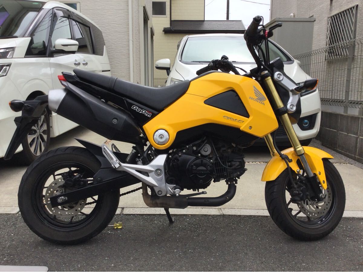 Yahoo!オークション -「grom125」(ホンダ) (オートバイ車体)の Yahoo!オークション -「grom125」(ホンダ) (オートバイ車体)の