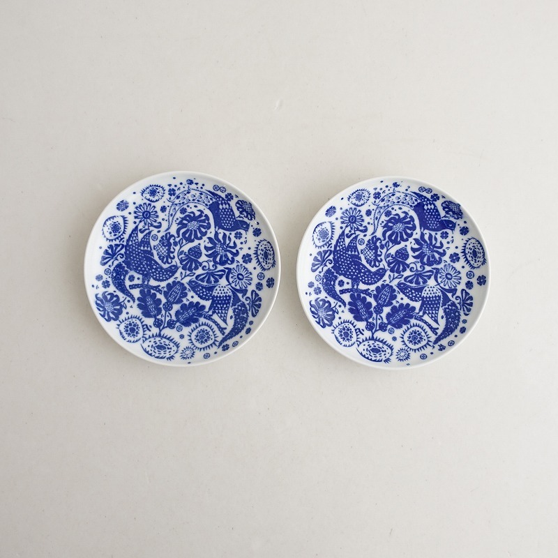 K5 呉須　青絵　陶器皿鉢　　10個セット K5 呉須 青絵 陶器皿鉢 10個セット K5 呉須 青絵 陶器皿