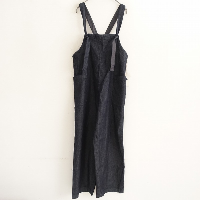 ネストローブ　プチフリルサロペット 中古・古着通販】nest Robe (ネストローブ) デニムアシメタック