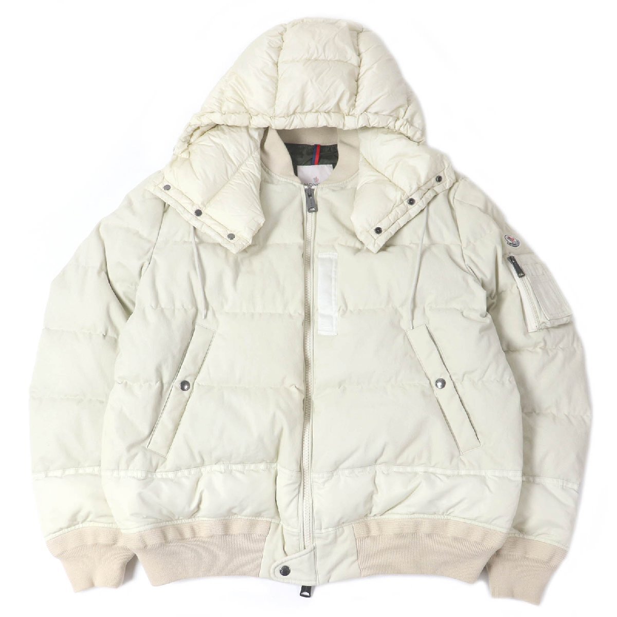 美品MONCLER アイボリー ダウンジャケット 2025年最新】Yahoo!オークション -「ダウンジャケット