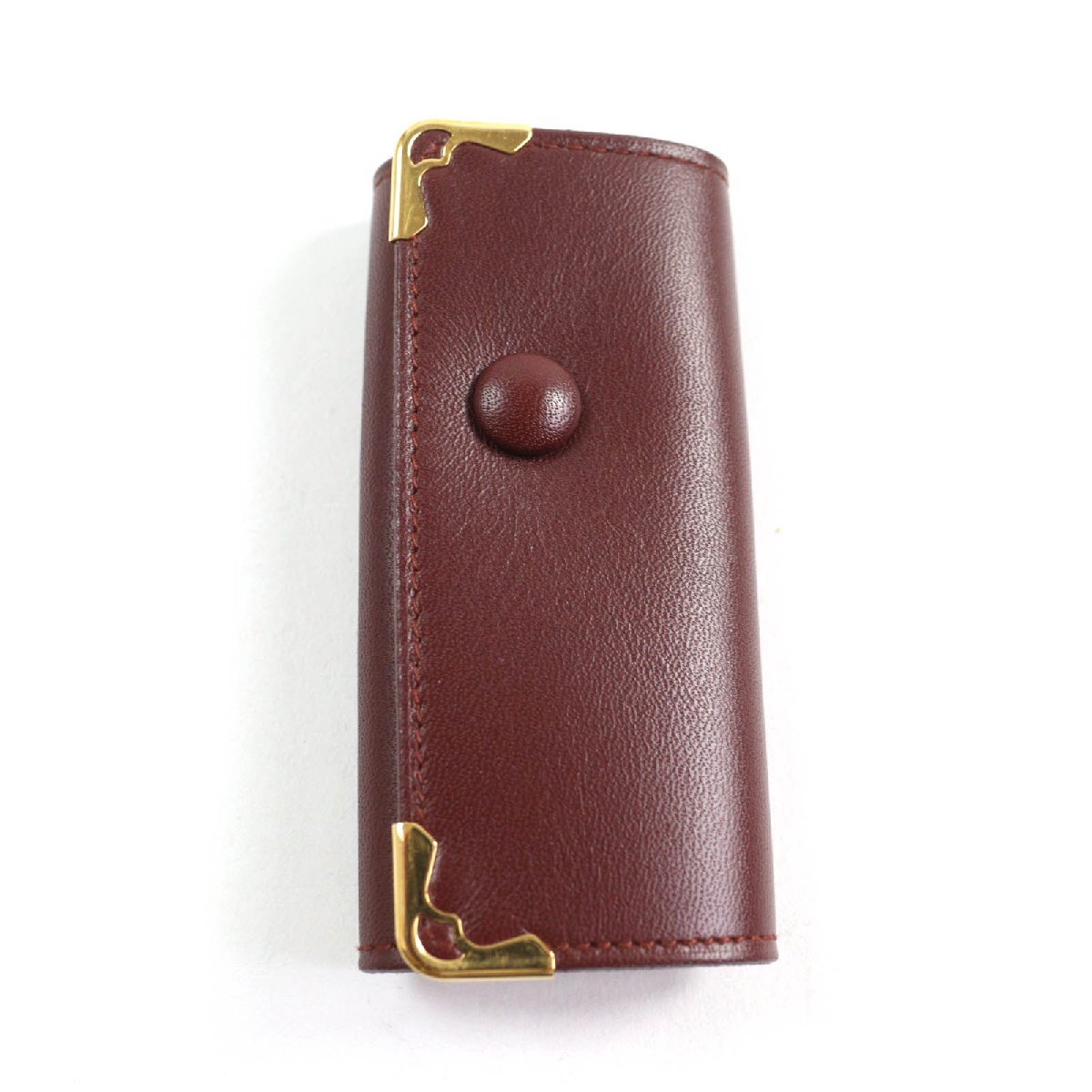 Cartierカルチェの キーケース　 赤茶、未使用品 2025年最新】Yahoo!オークション -カルティエキーケースの中古品