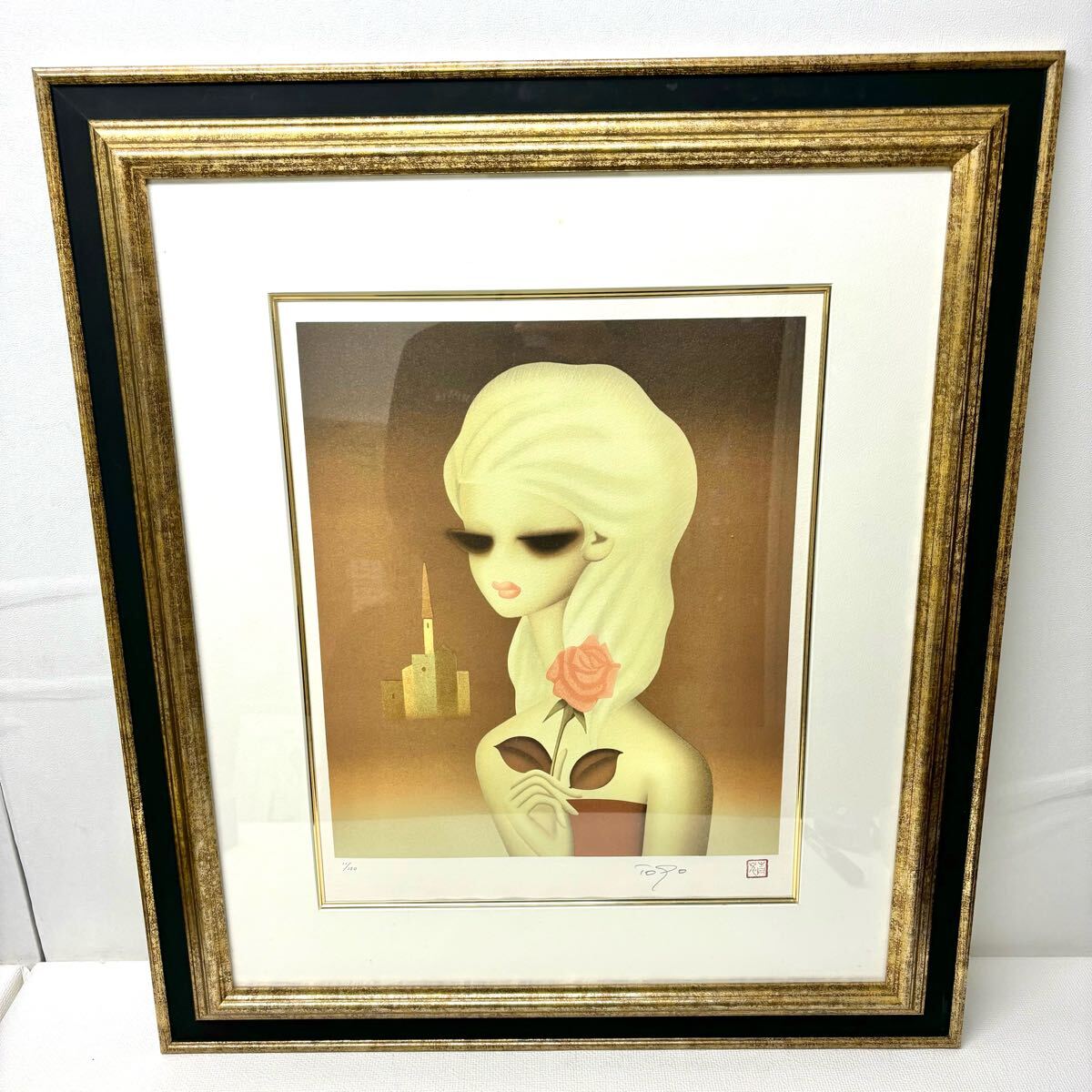 Yahoo!オークション -「東郷青児 絵画」(ホビー、カルチャー) の Yahoo!オークション -「東郷青児 絵画」(ホビー、カルチャー) の