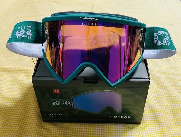【送料込・即決】新品・未使用ELECTRIC ROTECK ARTHUR LONGO SIGNATUREパープルレンズ アーサーロンゴ CAPITA VOLCOM57%OFF