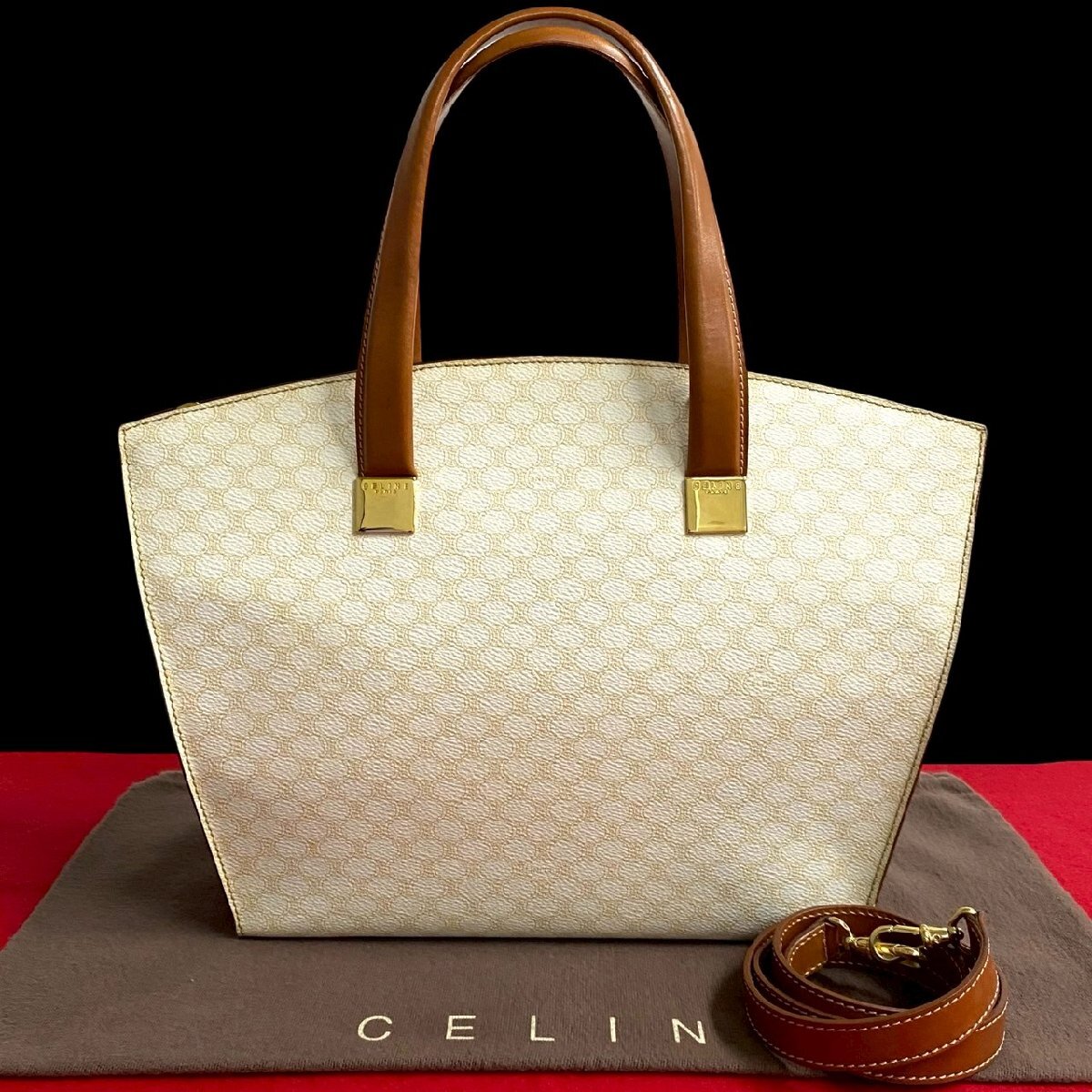 【良品】CELINE セリーヌ マカダム レザー トートバッグ ショルダー 楽天市場】セリーヌ CELINE トートバッグ ショルダーバッグ M08