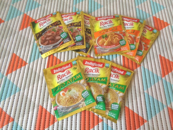 3種類×3袋●SOTO AYAM他●バリ島●インドフード●インドネシア●調味料