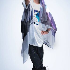 IKE SPYAIR 007.5 GRAPHIC SLIT STOLEストールアイケーイー IKEproject 二ルズ NILS ユリウス 新品