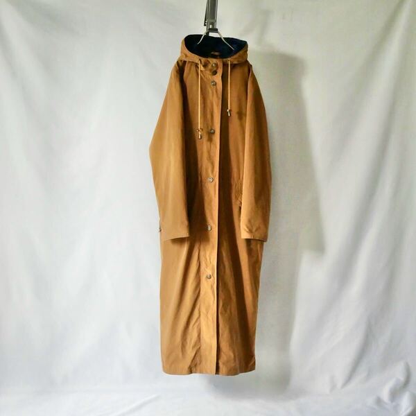 80s Eddie Bauer brown hooded long coat 80年代 エディーバウアー ブラウン フード付き ロングコート アウター