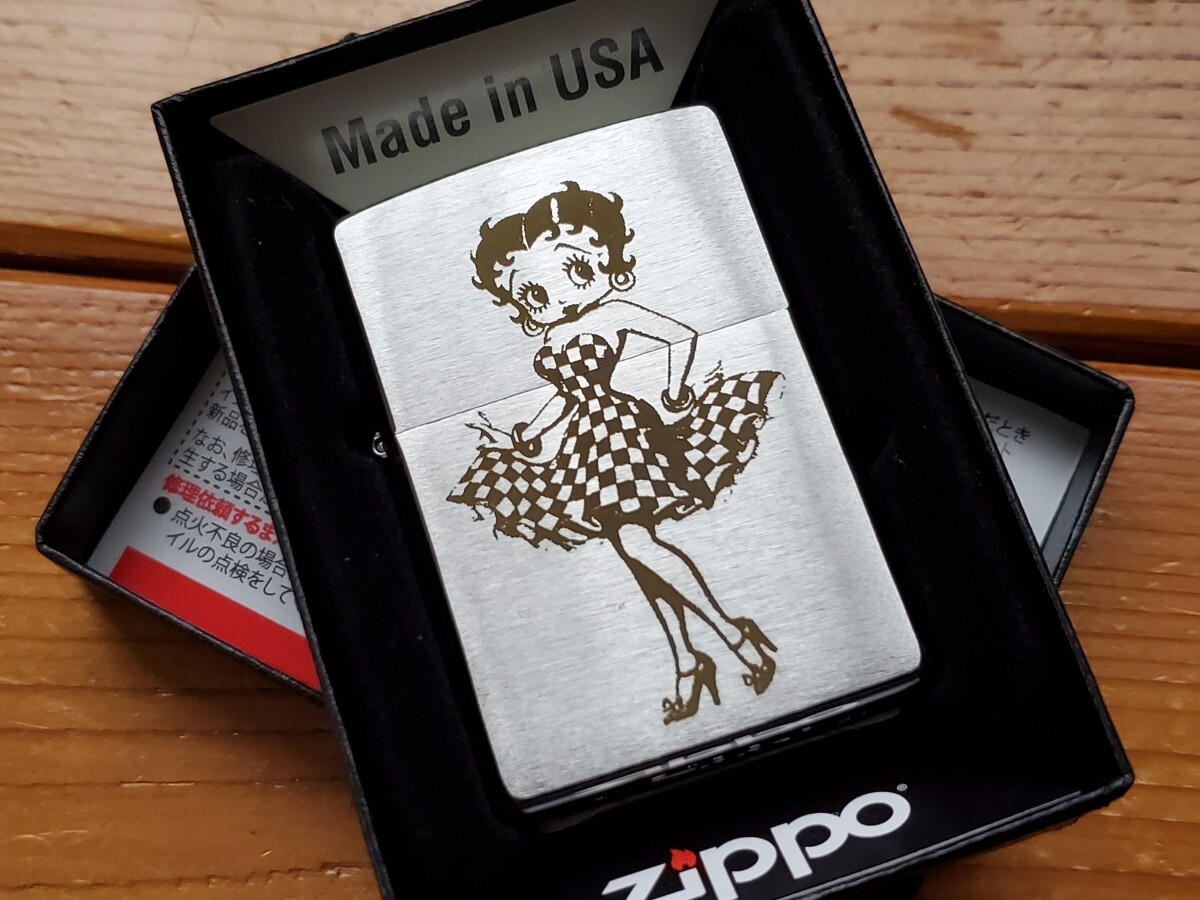 BETTY BOOP ベティブープ ベティちゃん ZIPPO CLOCK アラーム付