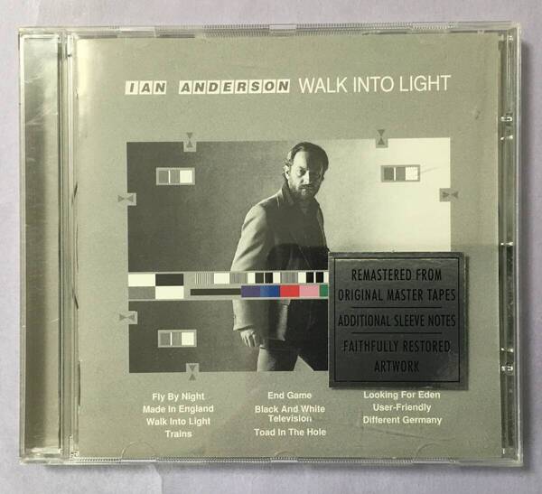 IAN ANDERSON WALK INTO LIGHT REMASTERD UK盤 JETHRO TULL