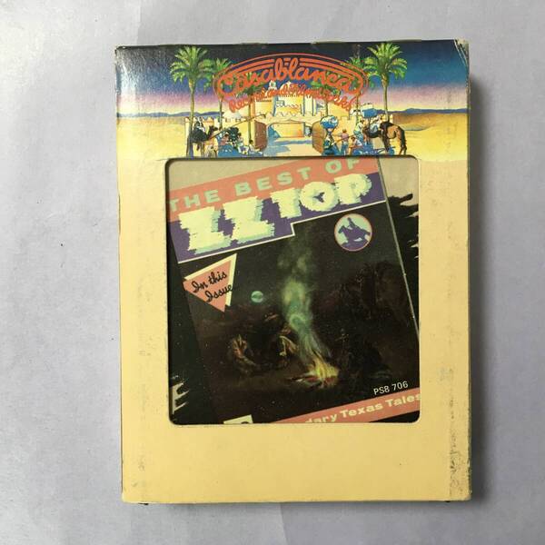 ZZ TOP THE BEST OF ZZ TOP 8 TRACK CARTRIDGE US製